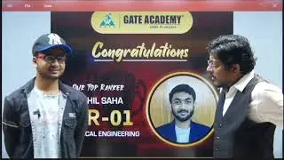 Interaction with Jitendra Sahu | AIR-2 (IN) & AIR-88 (EE) | GATE 2022 | Dhande Sir