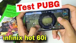 Tes main PUBG di hp Infinix hot 60i Kalian Wajib Nonton.!!!