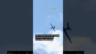 Ukrainian Interceptor Drone Shot Down Russian Orion UAV #warinukraine #drone