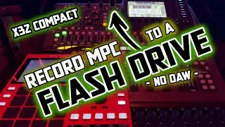 How to Record to a Flash-Drive on the X32 Compact