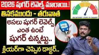 Dr Rajesh - అసలు షుగర్ లెవెల్స్ ఎంత ఉంటే షుగర్ ఉన్నట్టు? | Normal Blood Sugar Level? | iDream