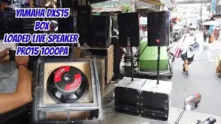 YAMAHA DXS15 BOX LOADED LIVE SPEAKER 1000W PRO15 1000P@electrosoundsanddiy