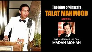 Talat Mahmood and Madan Mohan. (MD)
