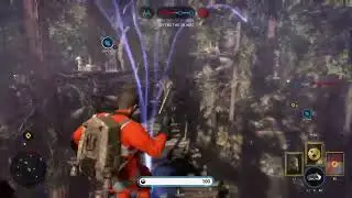 Star Wars Battlefront 1- Using the Bryar Pistol in Walker Assault #2 of 2