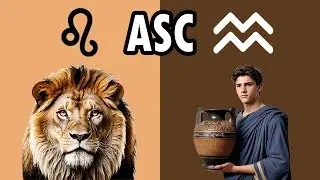 LEO ascendente ACUARIO - Confianza y originalidad