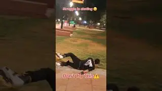 ⚠️☠️ Don't try this #skatingstunt #newskatingvideo #sadstatus #sadsong #danger #viralshort #shorts