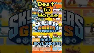 Rating The BEST to WORSE Skylanders in Skylanders Giants
