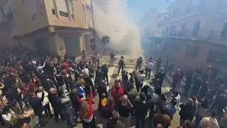 Moguda de les Bandes: Ángelus y Mascletà 2025