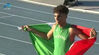 Daniele Inzoli vince i 100 metri (10.49) ai Campionati Italiani Allievi