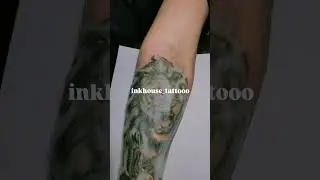 Lion Tattoo Tattoo Tutorial | Ink House Tattoo |How to make a Tattoo at home | Forearm Tattoo