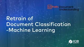UIPATH'S DOCUMENT UNDERSTANDING with ML - Retrain (ENG)