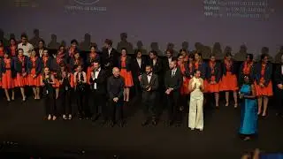 Cannes 2024 - Un Certain Regard award ceremony applauding the festival workers