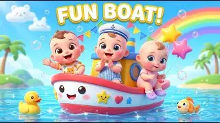 Good Morning Baby Song | Baby One Two Three | Fun Kids Rhymes 🚤👶