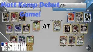 92 Overall Matt Kemp's Debut MLB The Show 18 Ranked Seasons