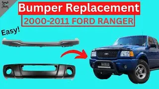 Как заменить передний бампер на Ford Ranger