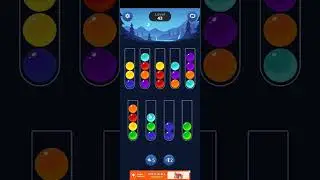 Ball Sort Level 43 #ballshorts #fungame #fungameplay #gameplay #ballsort #kidsgames