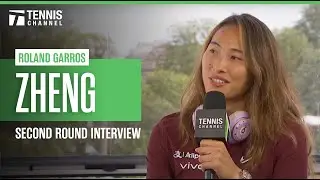 Zheng Qinwen talks fashion with Prakash Amritraj | Roland Garros 2025