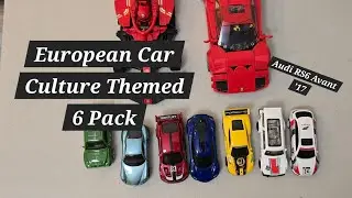 European Car Culture 2023 & Audi RS6 Avant Forza Edition - 1:64 Hot Wheels