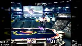 SDR 65 Grand Finals: Kitten (Ice Climbers, Ness) vs. Ca$ino Wolf (Mewtwo)