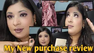 My New Purchase Review | My Makeup Base without Filter | Beginners Makeup Step by step|