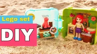 Opening Lego Friends Cubes for the first time! What animal are we going to get?! ☀️ ⛱️