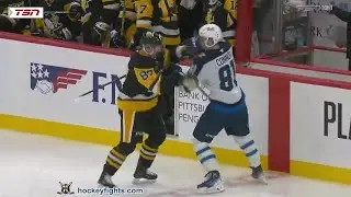 Kyle Connor vs Sidney Crosby Nov 22, 2024