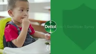 Keep Your Little Ones Safe With Dettol 2-in-1 Sanitizer Spray (10s)