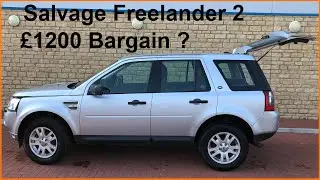 Buying A &pound;1200 CoPart Salvage Freelander 2 / LR2 - Will it run? Is it a Bargain?