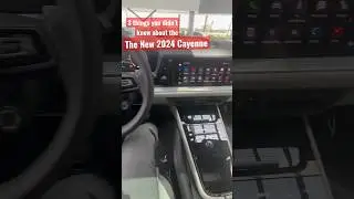 3 Things you didn&rsquo;t know about the 2024 Cayenne!