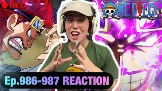 EUSTASS KID VS APOO | One Piece Episode 986-987 REACTION