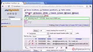 PHP Guestbook 127 Part 1