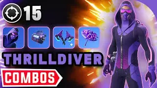 RARE *THRILLDIVER* Skin COMBOS with Gameplay