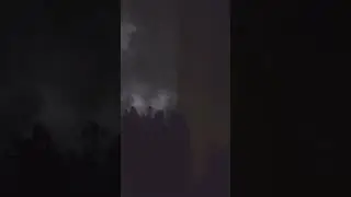 Lightning, thunder and rain in Jeddah