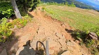 DOWNHILLSTRECKE 2025 - BIKEPARK GEISSKOPF IM BAYRISCHEN WALD - CANOYN SENDER - BIKING IS AWESOME
