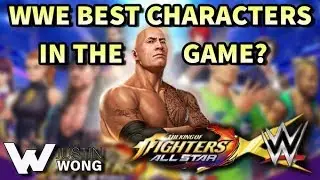 WWE CHARACTERS IN THE KING OF FIGHTERS ALL STAR ARE TOO GOOD