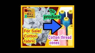For Sale materials to produce thread cones!