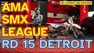 AMA SMX League Rd 15 Detroit - MX vs ATV League