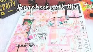 ASMR Cozy Journal with me: 500+ Subscribers Milestone Ep.71 #scrapbooking #journaling #artjournal 📖🌷