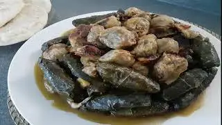 DOLMA (STUFFED GRAPE LEAVES) IRAQI-STYLE | Dina's Kitchen