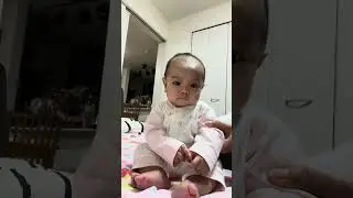 1 week before 4 mos of Aiyah 