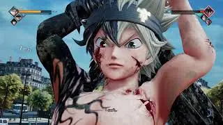 JUMP FORCE Asta VS Roronoa Zoro GAMEPLAY