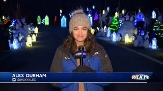 Millions of Christmas lights illuminate Iroquois Park at new holiday event