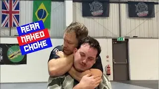 Rear Naked Choke with an added Evil Bar Choke