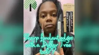 How to get sharp fondant edges 🤩