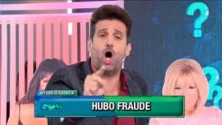El ataque de furia en vivo de José María Listorti