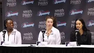 Omaha Supernovas' Toyosi Onabanjo, Laura 'Bird' Kuhn and Reagan Cooper full press conference after