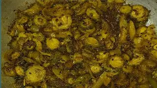 Bina kadwahat ekdam chatpati Fry karela ki sabji || करेले की सब्जी बिना कड़वाहट की बनायें !! 