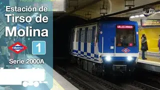 Circulaciones por la estación de Tirso de Molina L1 | Metro de Madrid