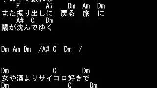 落陽＿コード付きカラオケ