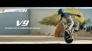 INMOTION V9 Electric Unicycle 2025 &ndash; 16&rdquo; Self-Balancing One-Wheel Scooter with Suspension & GPS